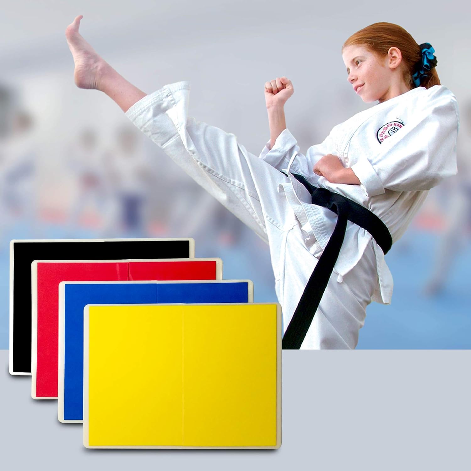 Ammana Trade Rebreakable Punching Boards, Taekwondo Karate and Martial Arts Board for Kids and Adults, Boxing Equipment and Kickboxing (Yellow/Easy): Sports & Outdoors