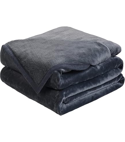 Amazon.com: Kate Spade Full/Queen Fleece Blanket - Navy : Home