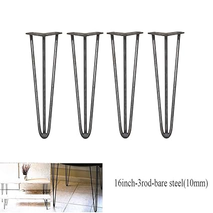 2018 New Design 406 Cm 41 Cm Hairpin Tavolo Gambe Mobili