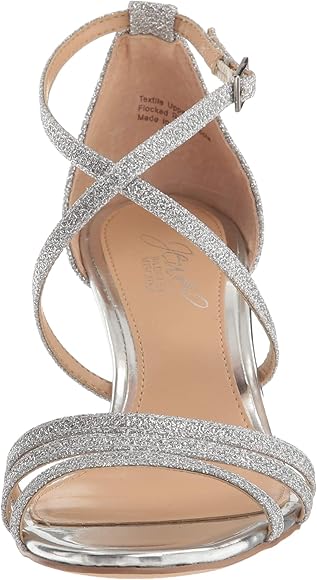 jewel badgley mischka hunt evening wedge sandals