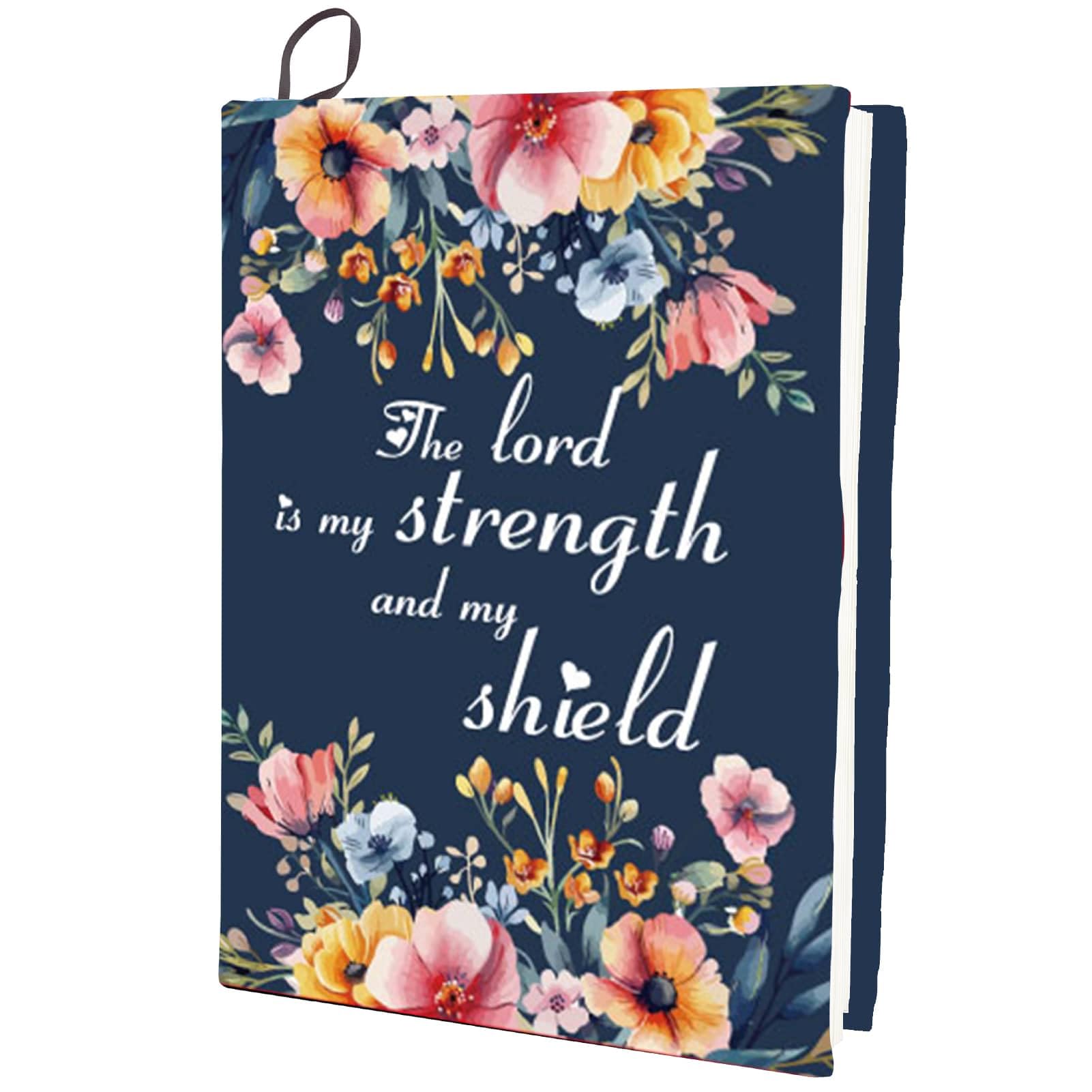 CRASPIRE Flower Book Cover Large Stretchable Elastic Book Cloth Protector Notebook Wraps Suitable for Most Hardcover Books Jackets Classroom Student Teacher Reusable Washable Gifts