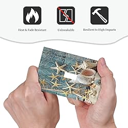 Beach Starfish Shell Sea Snail Blue Wood 1 Gang