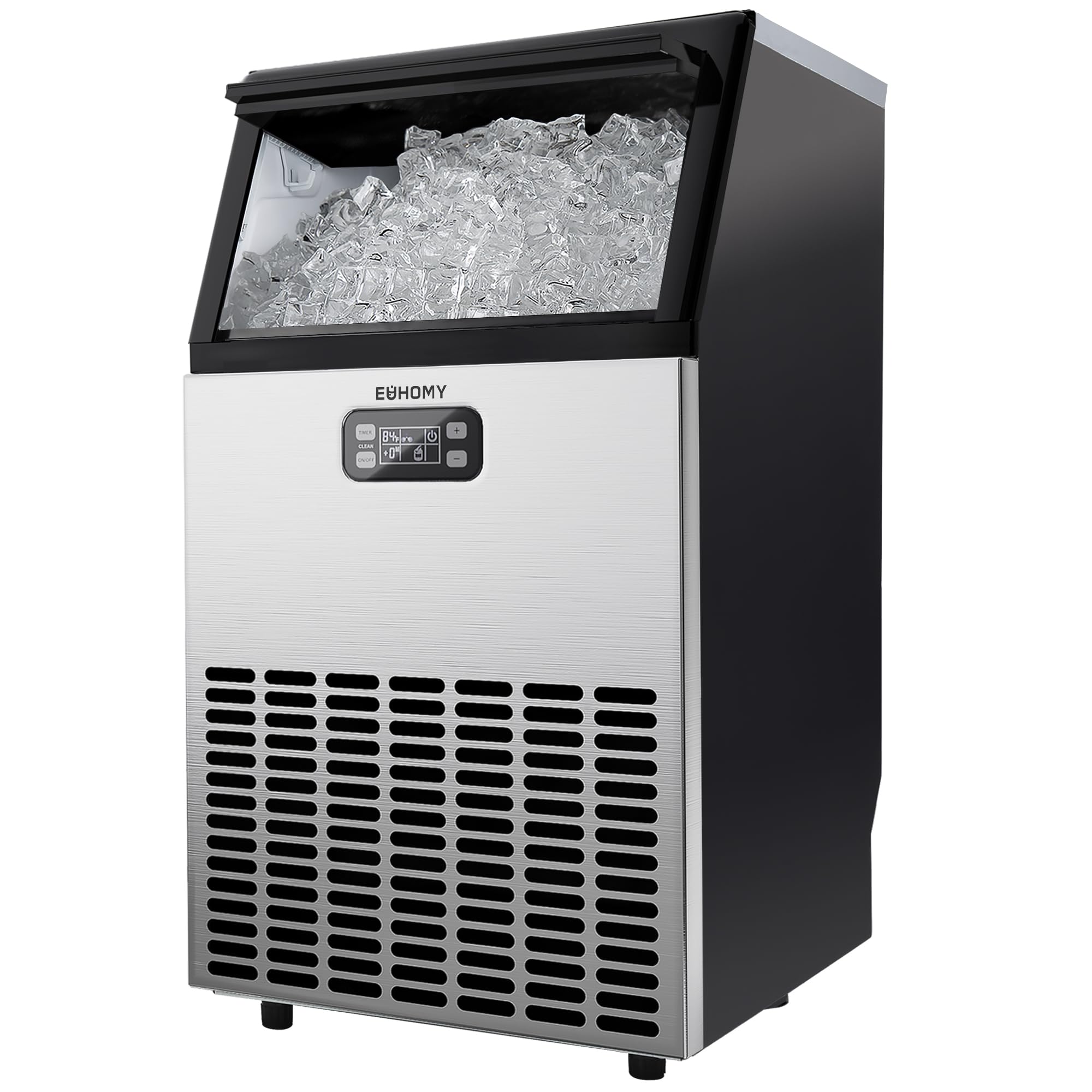 EUHOMY Commercial Ice Maker Machine, 100lbs/24H