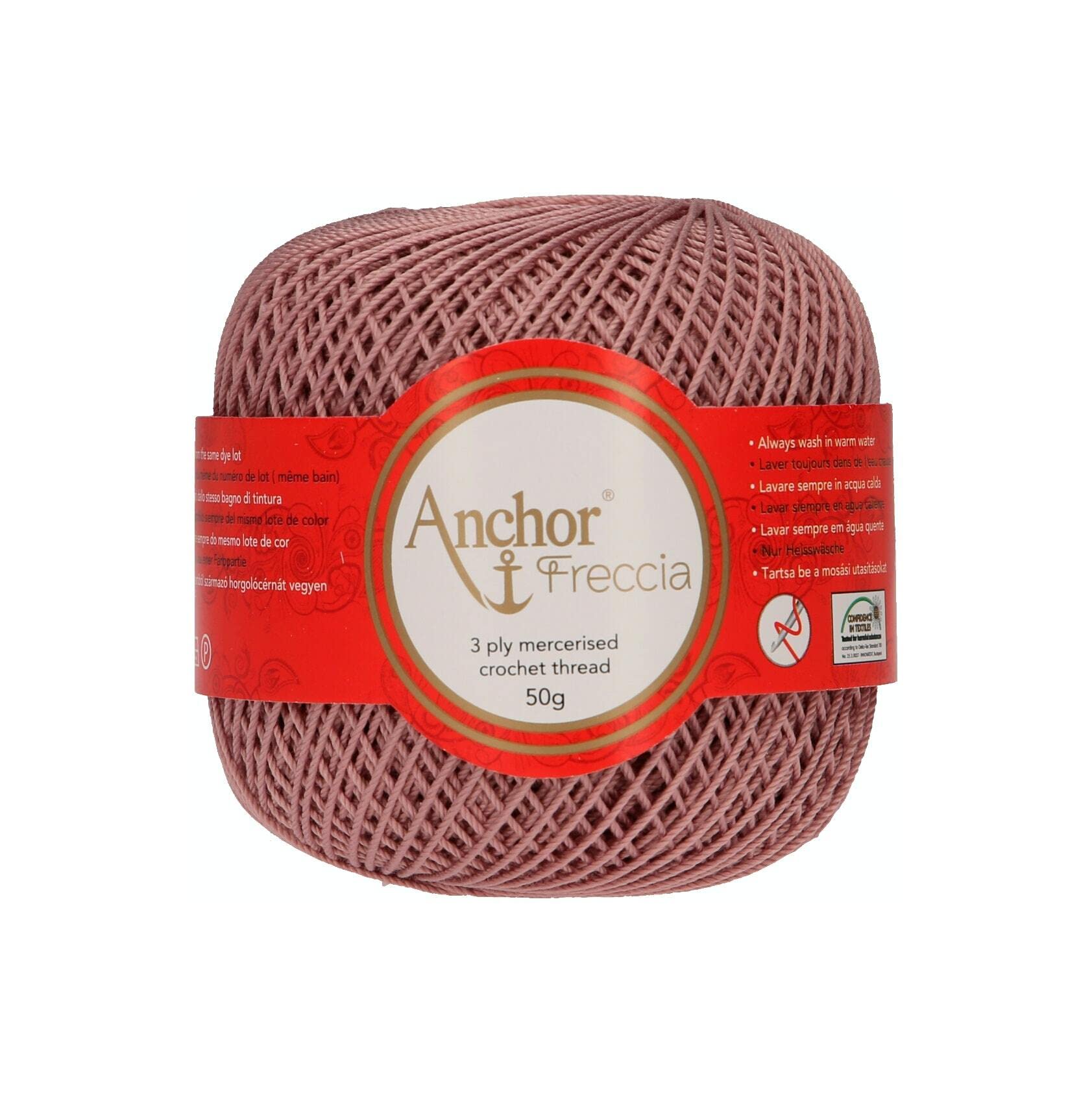 ANCHOR Freccia, Thickness: 6, Packaging: 50G, Running Length: 175M 653 Crochet Threads — image 1