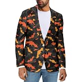 CLOHOMIN Men's Blazer Lightweight & Breathable Suits Jack Suit for Dinner,Prom,Party