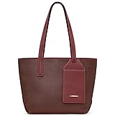 LuxeBold Tote Bag for Women Top Handle Satchel Purse Shoulder Handbags with Phone Pouch