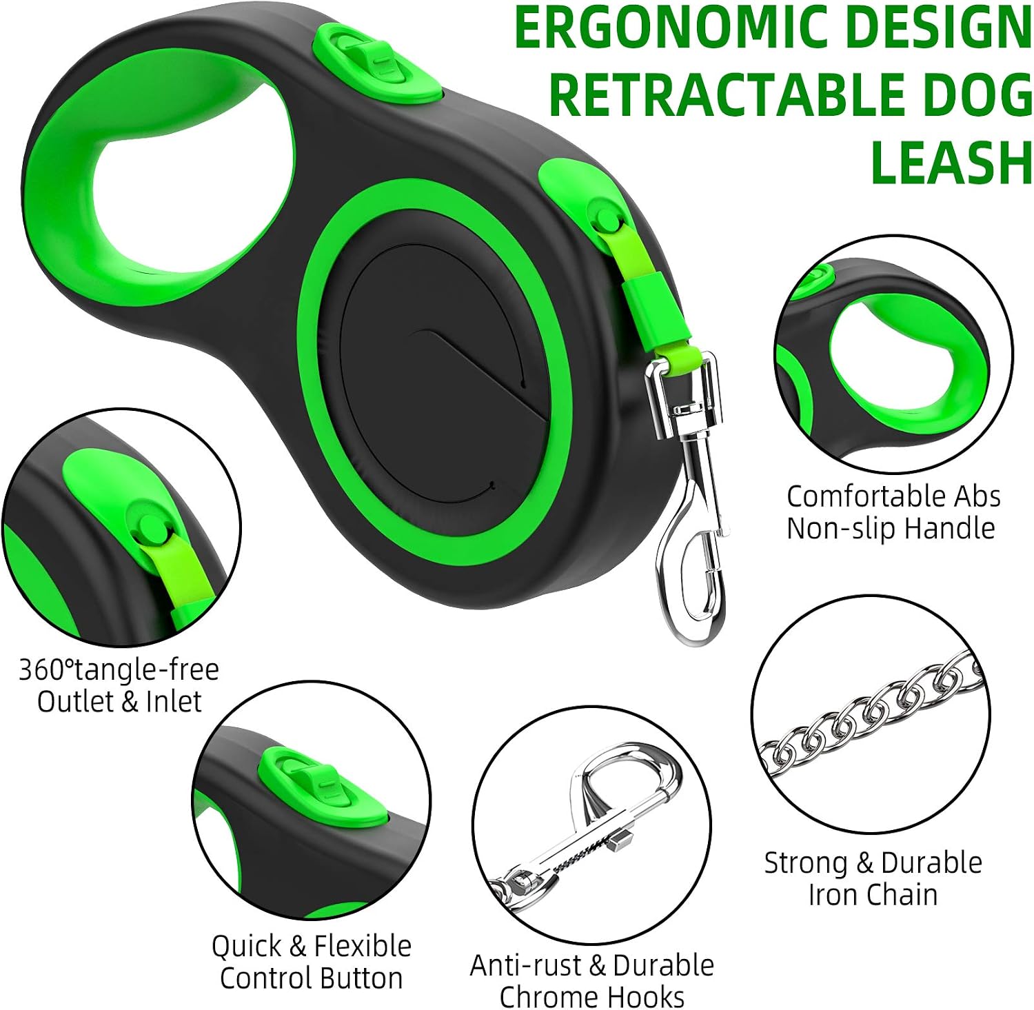 Etechydra Dog Lead Retractable Leash 5m / 16ft - Image 5