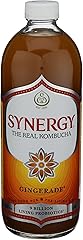 GTs Enlightened Synergy Organic and Raw Kombucha, Gingerade, 48 oz