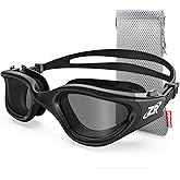 ZIONOR Swim Goggles, Upgraded G1 Polarized Swimming Goggles Anti-Fog for Adult Men Women