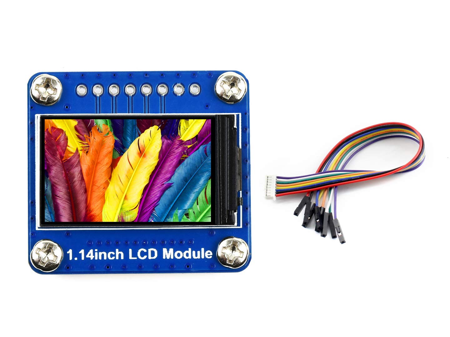 Waveshare 1.14inch LCD Display Module IPS Screen with 65K RGB Colors 240×135 Resolution SPI Interface