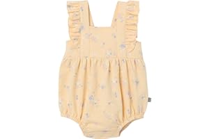 Modern Moments by Gerber Baby Girls' Sleeveless French Terry Romper