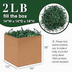 Corlcol 2LB Crinkle Paper Shred Filler for Bag Gift