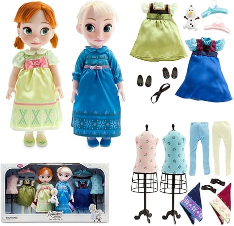 Amazon ディズニー プリンセス アナと雪の女王 エルサ アナ アニメーター ドール ギフトセット 16インチ 40cm 人形 コレクション 14 人形 ドール おもちゃ Amazon ディズニー プリンセス アナと雪の女王 エルサ アナ アニメーター ドール ギフトセット 16インチ 40cm 人形 コレクション 14 人形 ドール おもちゃ