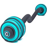 Cubii Build Adjustable Barbell Set Includes 4 Interchangeable SoftRings