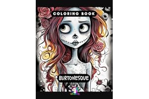Coloring Book: Burtonesque: Inspired by Tim Burton's universe