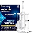 Waterpik Sonic-Fusion 2.0 Professional Flossing Electric Toothbrush with Water Flosser Combo In One, White SF-04, Packaging May Vary