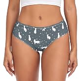 Laprad Womens Briefs Underwear Low Rise Ladies Bikini Panties | Hipster Panties, Soft Strench Breathable Ladies Bikini Panties