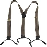 Hold-Up Jacquard Series suspenders for Men in the Double-Up style with the USA patented No-Slip clips