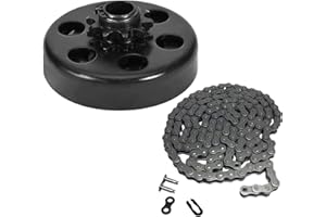 OBUYTO Centrifugal Clutch, Go Kart Clutch 3/4" Bore 10 Tooth for #40/41/420 Chain, Fits for Mini Bike, Go Kart, predator 212, Lawnmower and Honda GC GX 2-6.5HP Engine