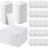 Ziliny 60 Pcs Wood Stain Pads Applicator Kit for Oil Based Finishes | Include Microfiber Sponge Applicator Pads Cotton Lint Free Cloth Disposable Nitrile Gloves