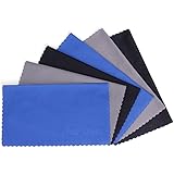 Your Choice Microfiber Cleaning Cloths For Eyeglasses, Camera Lens, Cell Phones, CD/DVD, Computers, Tablets, Laptops, Telescope, LCD Screens and Other Delicate Surfaces Cleaner(6 PCS)