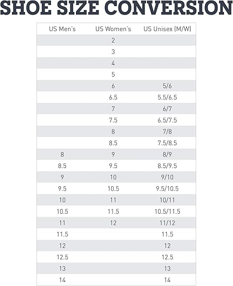 shoe size conversion amazon
