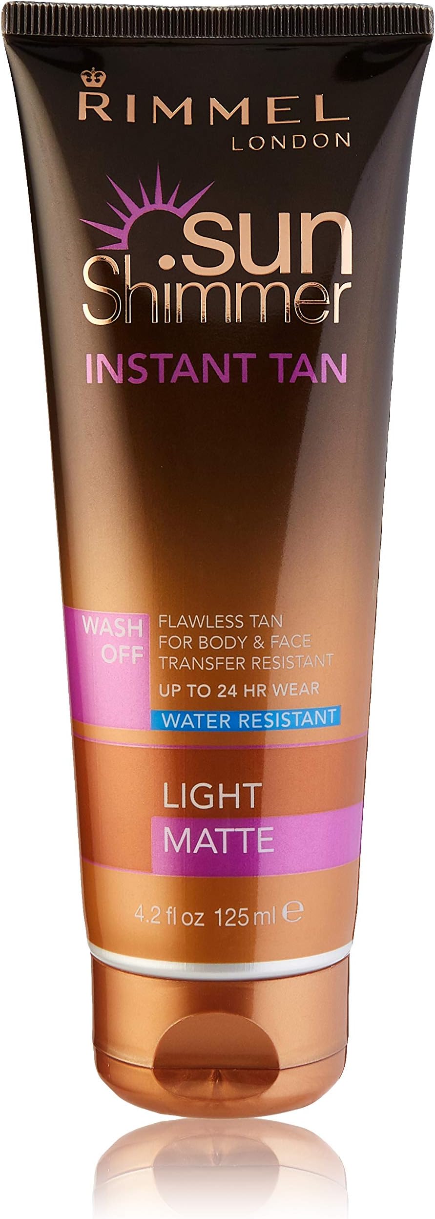 Rimmel Sunshimmer Water Resistant Instant Tan Matte Light