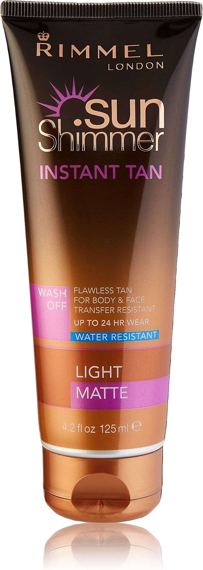 Rimmel Sunshimmer Water Resistant Instant Tan Matte Light