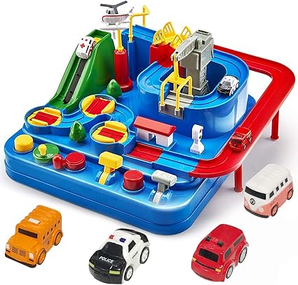 LEGAO Race Track Car Adventure, Toys 