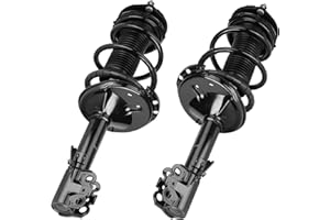 SEHNSUCHT Front Spring Strut Shock Absorber for Toyota Highlander FWD ONLY 2.4L L4 / 3.3L V6 2004 2005 2006 2007, Complete Coil Struts Shocks Absorbers Replace for 172212, 172211
