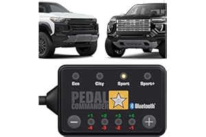 PEDAL COMMANDER for 2023+ Chevrolet Colorado and 2023+ GMC Canyon Throttle Response Controller 3rd Gen, 2.7L Turbo Only, Truck Accessories