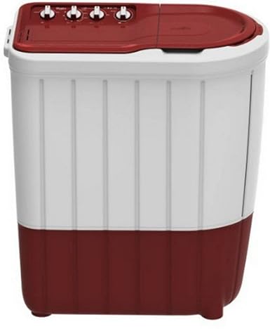 Whirlpool 7 kg Semi-Automatic Top Loading Washing Machine (Superb Atom 70S, Coral Red)