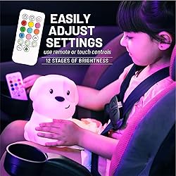 Lumipets Remote Control Silicone Night Light for