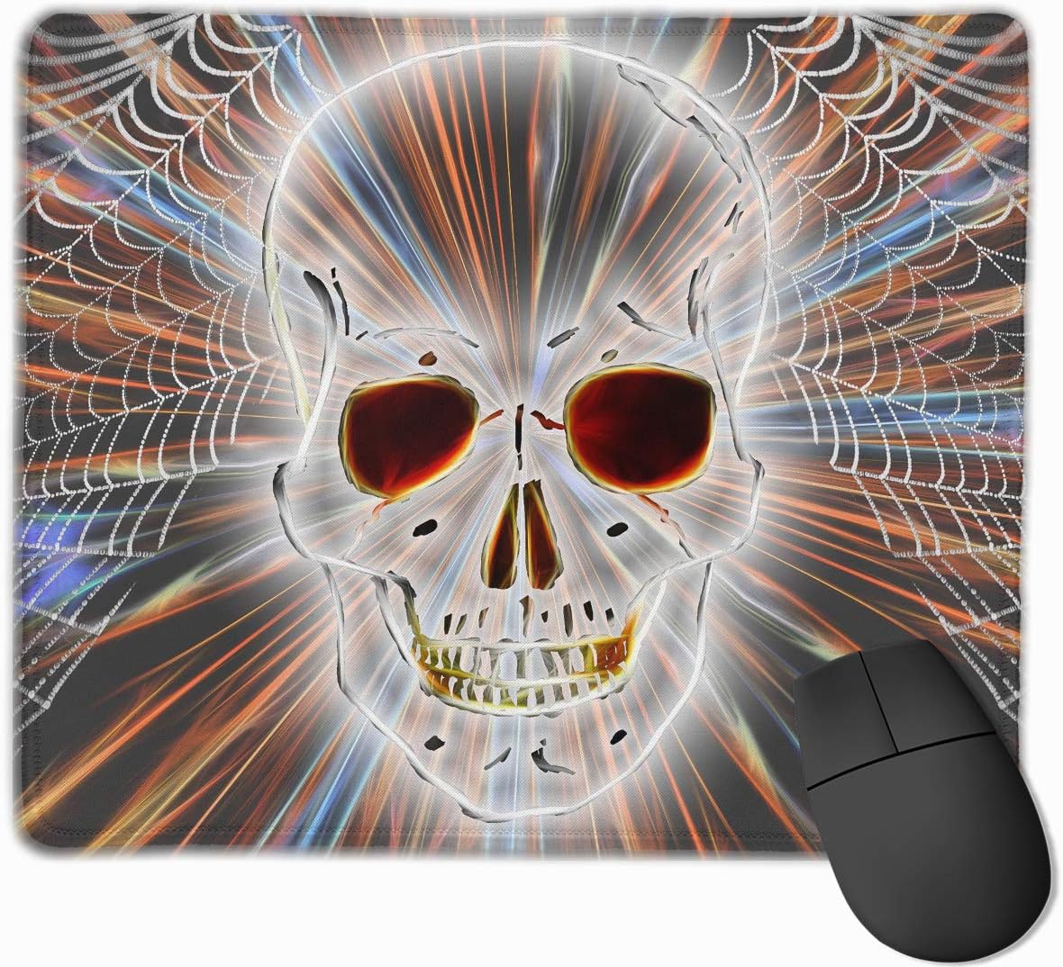 black skull web smooth