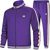 W JIANWANG Track Suits for Men Set Jogging Tracksuit Mens Sweatsuits Workout Running Sports Jogger Sweat Suits Outfits