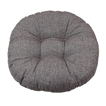 Amazon Com Alibala Solid Floor Pillow Chair Pad Round Cotton