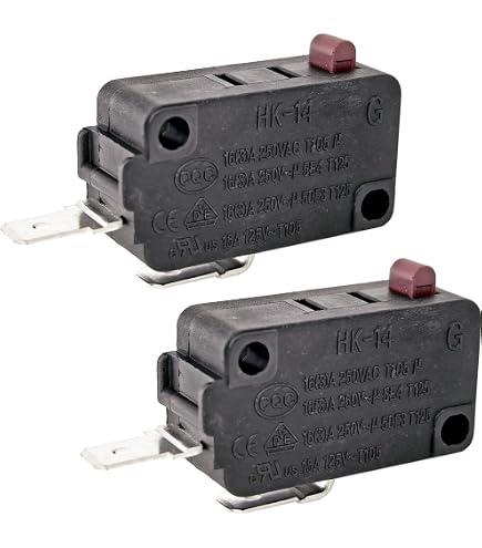 Micro Switch Snap Action Switch SPST-NO 11A 250V Straight Lever