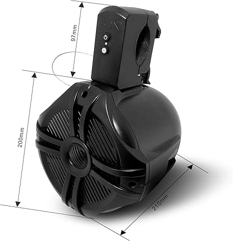 sdx audio marine bluetooth speaker