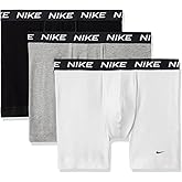 Nike Men's All Day Cotton Stretch Boxer Brief W/Fly Underwear (3-Pack)