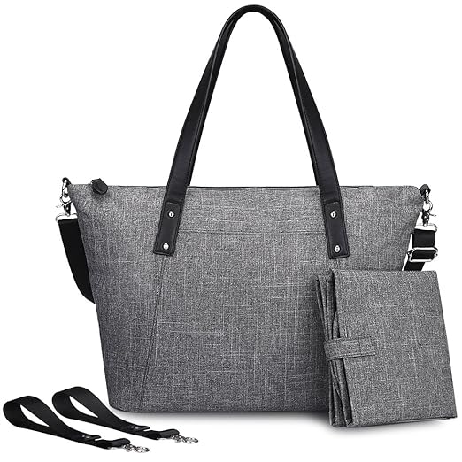 title=S-ZONE Borsa della borsa della borsa grande del pannolino del bambino anti-acqua