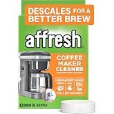 Affresh Coffee Maker Cleaner, Unscented, Descales &amp; Cleans, 3 Tablets | Fights Hard Water Deposits &amp; Mineral Buildup, Multi-Cup &amp; Single-Serve Compatible, Deep Cleans Without Vinegar Odor