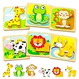 Benresive Wooden Toddler Puzzles Ages