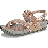 BareTraps Womens Danique Platform Sandal Rouge Loco 8.5 Wide