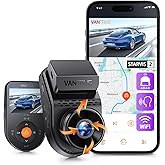 Vantrue S1 Pro Dash Cam Front STARVIS 2, 2.7K Mini Dash Camera for Cars, ADAS, App Control, Built-in WiFi GPS, G-Sensor, Loop Recording, Night Vision, 24H Parking Mode, 158°, 2" IPS, Support 1TB Max