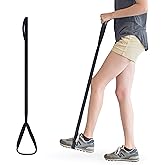 RMS 35 Inch Long Leg Lifter - Durable & Rigid Hand Strap & Foot Loop - Ideal Mobility Tool for Wheelchair, Hip & Knee Replace