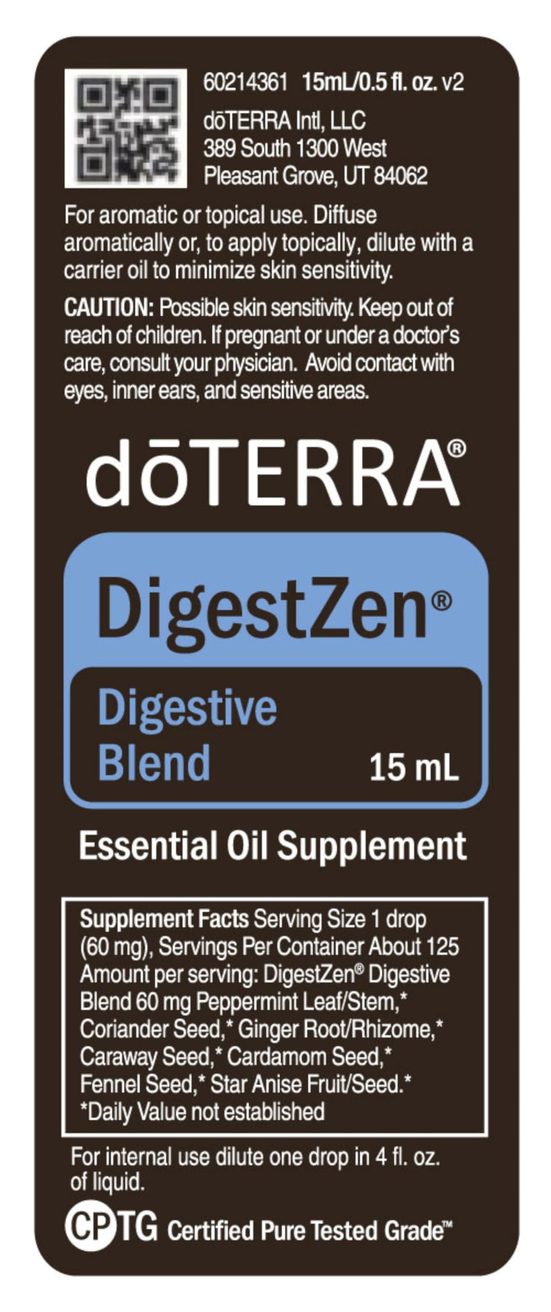 Digestzen Mua doTERRA DigestZen 15ml - Pure Essential Oil Digestive Blend with ...