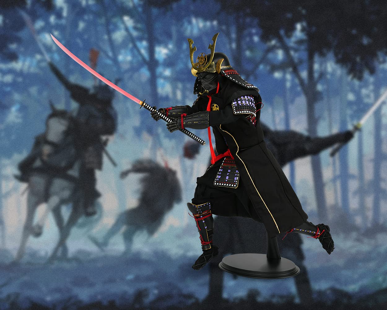 DS. DISTINCTIVE STYLE 1/6 Scale Action Figure Display Stand 1 Set (U and C Clips) for 12 Inch Action Figure, Adjustable Height