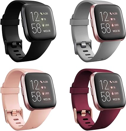 fitbit versa replacement bands amazon
