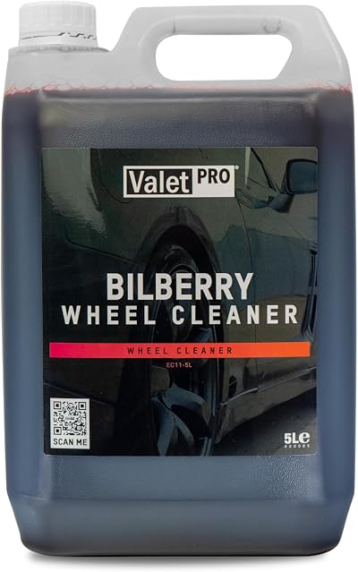 ValetPRO Bilberry Wheel Cleaner 5 Litre Acid Free Dilutes 1:10