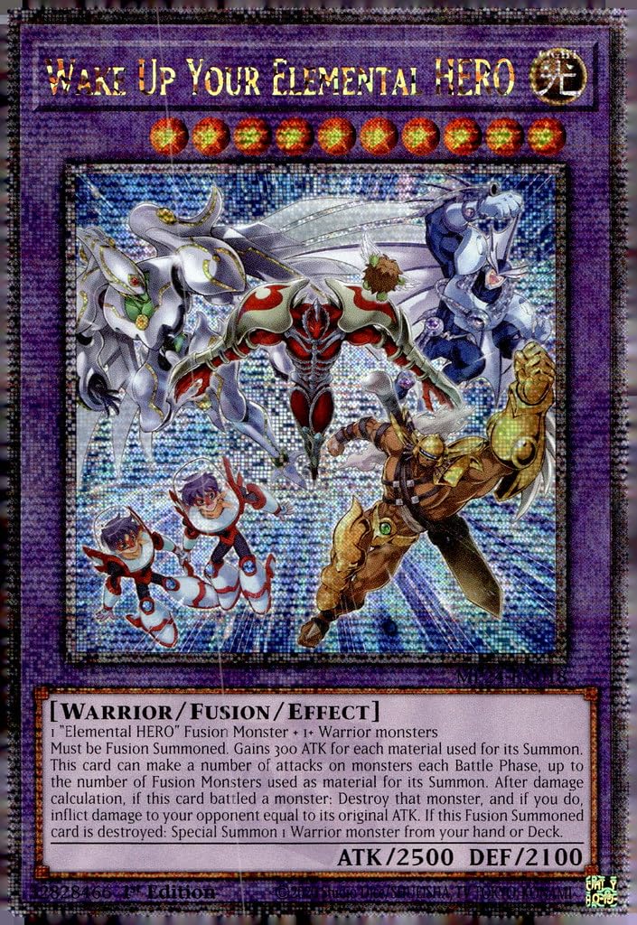 Wake Up Your Elemental Hero - MP24-EN018 - Quarter